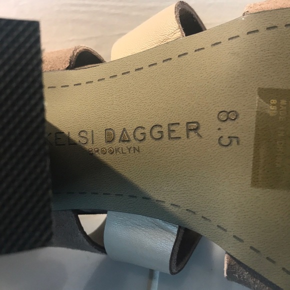 Kelsi Dagger Brooklyn Taupe Belle Sandal 8.5 EUC - Picture 8 of 8